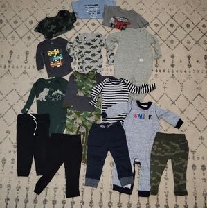 Bundle of long tshirts and sweets 18 months